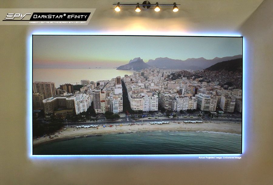 EPV® Launches its ISF Certified DarkStar® eFinity EDGE FREE® Projection Screen