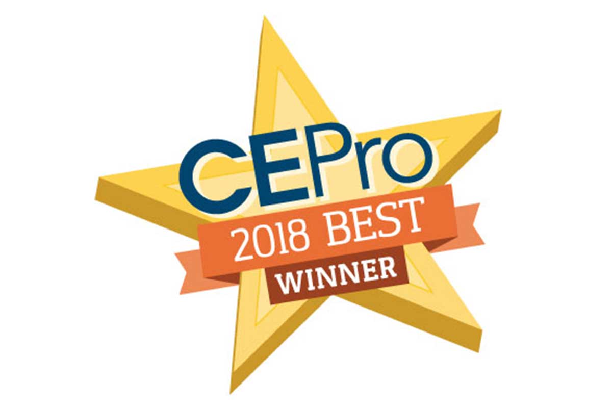CE Pro 2018 BEST Award