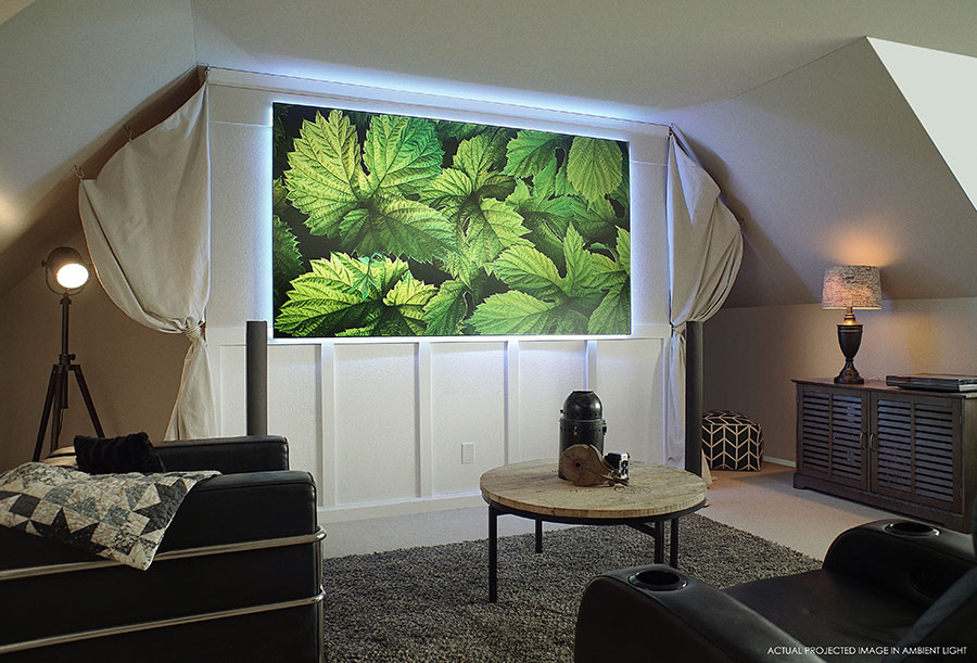 DarkStar® and PolarStar® Projector Screens Reviewed by Projectorcentral.com