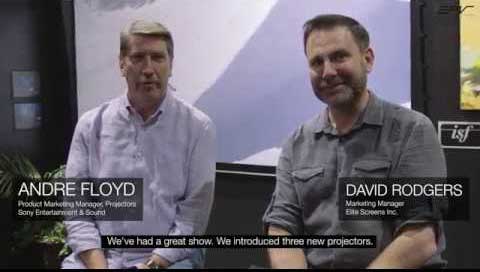EPV Screens® and Sony Interview at CEDIA 2017