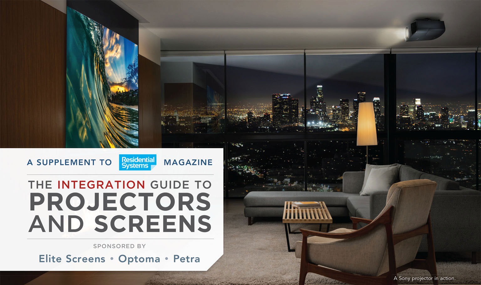 Residential Systems Magazine Covers The Latest Home Theater Projector and Screen Trends