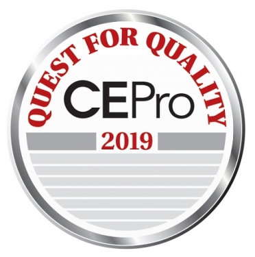 EPV wins the 2019 CE Pro Quest for Quality Award for its Warranty Service