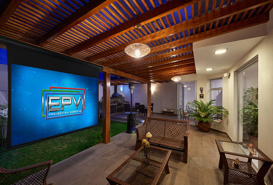 Introducing the Outdoor Rated EPV Twilight Series Projector Screens