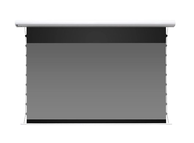 Projection Screen for Custom Installations by EPV Screens EPV Screens® custom projection screen with motorized drop for seamless home theater integration.