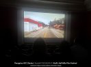 Projection screen for custom installations at film festivals.