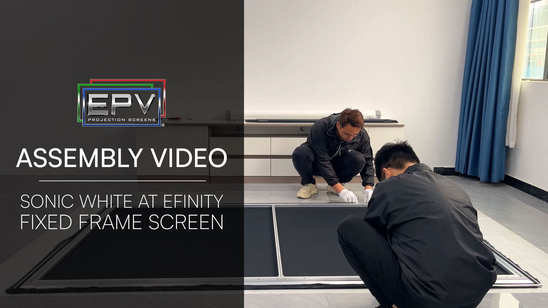 Sonic White AT eFinity Series – Projection Screen Assembly