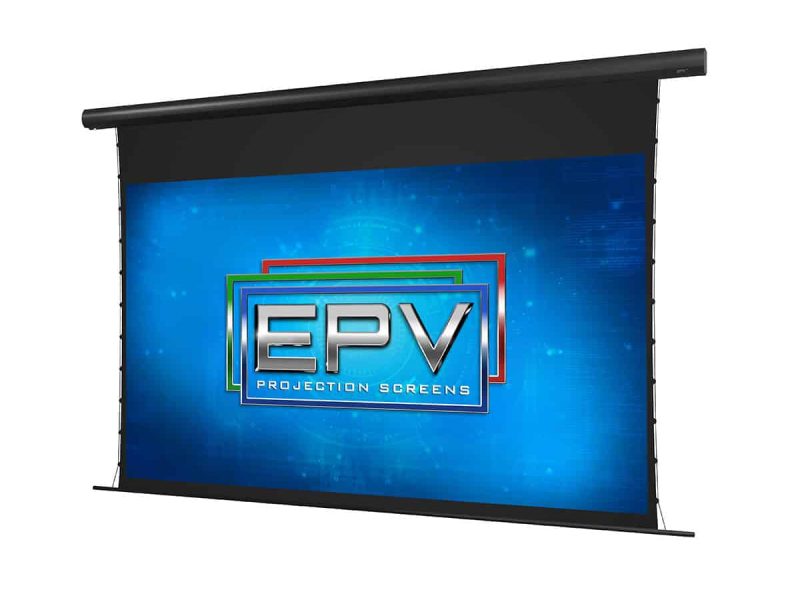 Custom EPV projection screen for professional installations.