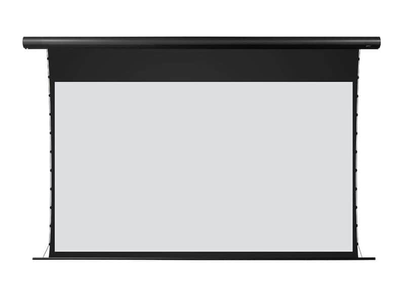 Projection Screen for Custom Installations Projection screen for custom installation by EPV Screens® with sleek black casing.